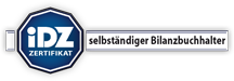 iDZ Zertifikat - selbständiger Bilanzbuchhalter